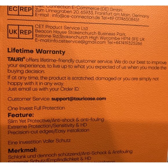 Tauri Phone Case Samsung Galaxy S23 Ultra 2025 YJCX-CL Slim Fit Clear In Color - Picture 5 of 5